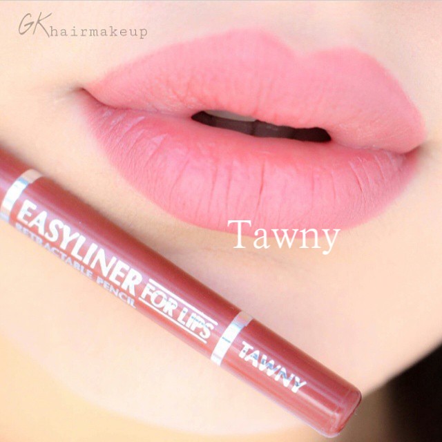 k girls recommend American Jorana free of sharpened lip line pen lip balm pen tawny rock n rose