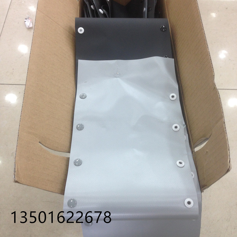 Buttoned end with HPC-115 buttoned sleeve black grey double face with a roll of 50 m