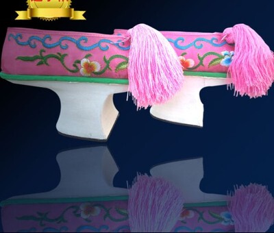 Traditional Chinese Shoes, Qing Dynasty Shoes, Flower Pot Shoes, Princess Shoes, Flag Shoes, Zhen Huan's Shoes, Qing Dynasty Wooden-Soled Flag Shoes, Authentic Manchu Shoes