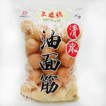 Spot time-honored Wuxi oil gluten Sanfengqiao Qingshui gluten can be meat gluten can be flabby hot pot 300g packaging