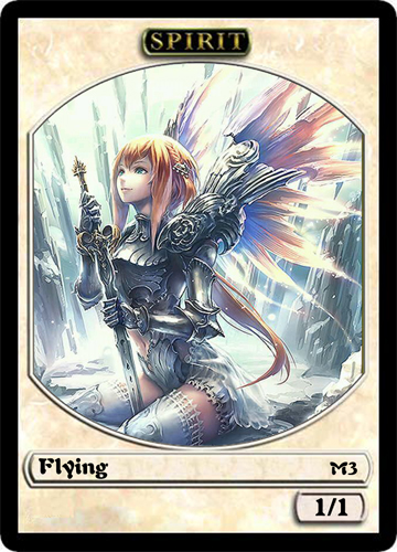 (M3 Card) MTG Magic: The Gathering Metal Derivatives Season 10-Spirits