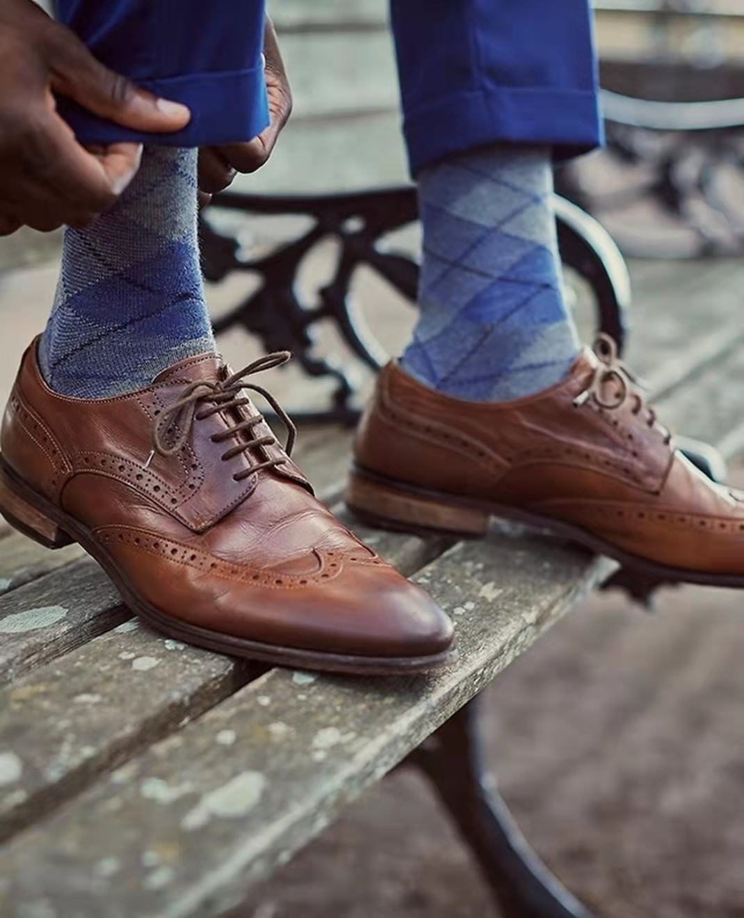 American Gold Toe Striped antibacterial minimalist Regular comfort High-cylinder mid-waist Male Sox suit Sox 3 Double