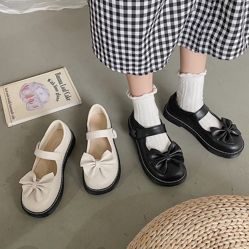 British small leather shoes women's summer 2022 spring and autumn new students all-match Japanese jk shoes retro Lolita Mary Jane shoes