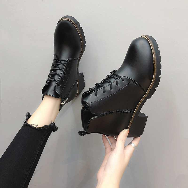 Bottes mi-saison femme      en Polyurethane - Ref 3249459 Image 3