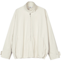 (Same style in the mall) LESS 2024 Autumn New Loose Stand Collar Pullover Casual Jacket 2O7611050