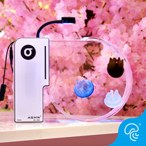 Jellyfish living professional jellyfish tank aquarium color jellyfish open DIY family jellyfish tank B1