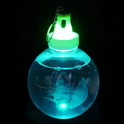 Luminous jellyfish bottle mini jellyfish live watching red moon jellyfish Valentine's Day birthday gift