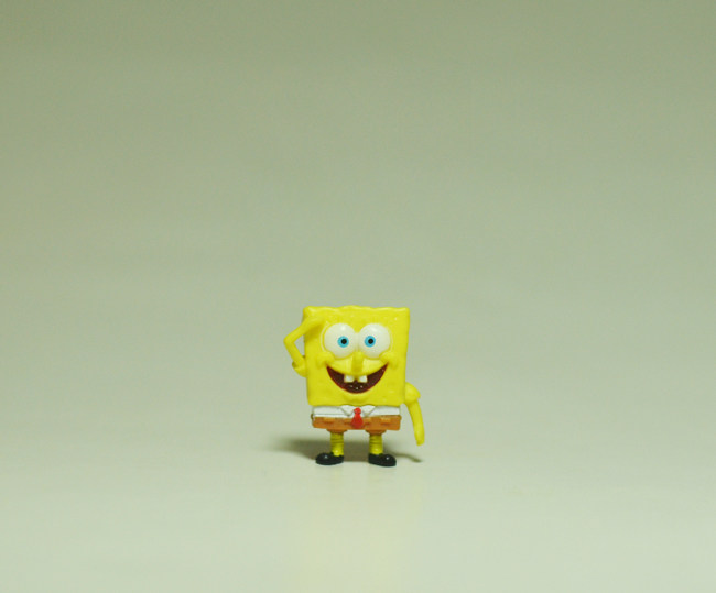 Fish tank landscaping ornaments SpongeBob Pai star seawater fish tank simulation resin fish tank landscaping ornaments