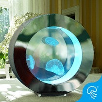 Professional jellyfish tank aquarium living family View Sea Moon Red Moon color cherry jellyfish tank fish tank O type