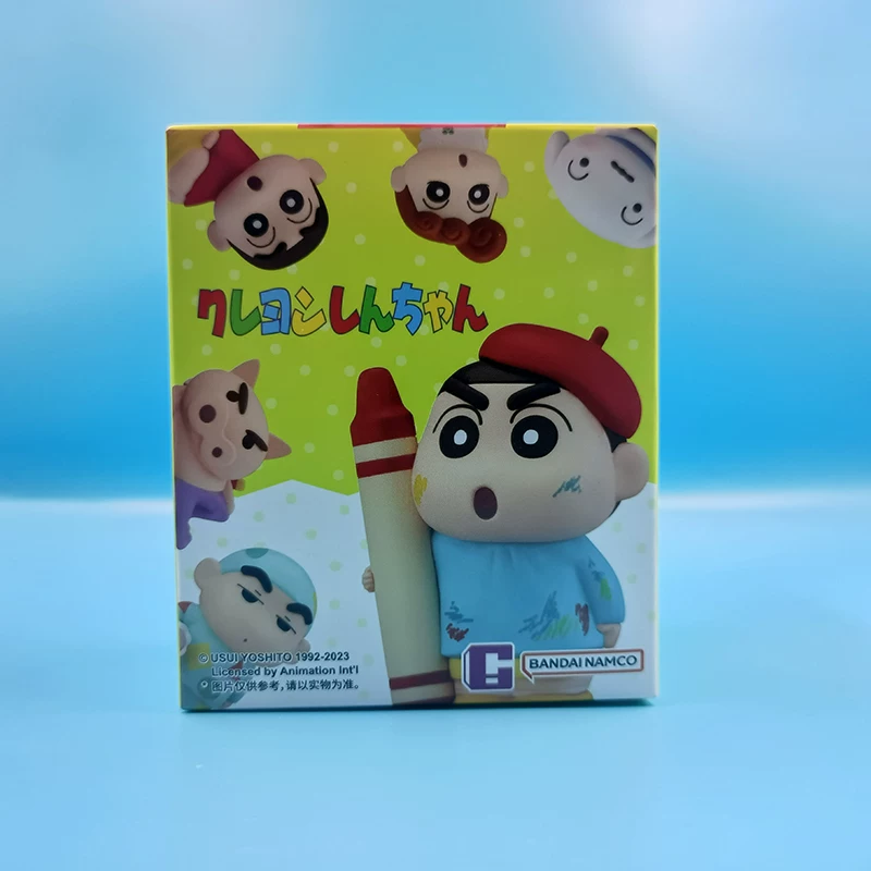 Бэндай Crayons, ручка, минифигура для друга, японская подлинная кукла