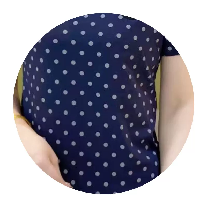 [Fangfangjia] 2024 новая летняя мода повседневная полка точек Polo shirt #2512 Одежда мамы