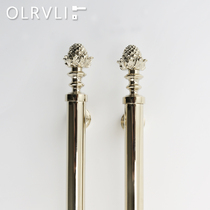 olrvli brass gold retro handle American cabinet small handle French medieval wardrobe door neoclassical handle