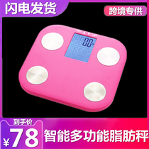 Japan smart home electronic weighing scale Multi-function fat measuring scale Home health body fat meter Human body scale