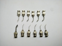 Full Stainless Steel Needle Syringe Point Gum Syringe Point Glue Special Needle Screw Mouth Bayonet Bend-type Specifications All