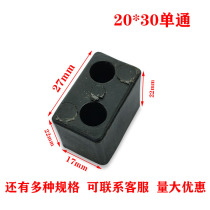 2030 aluminum alloy square tube corner code single-pass door and window plastic 90 degree right angle plug-in corner stainless steel connection