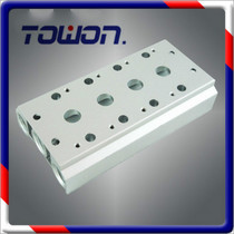 (online purchase required) valve plate solenoid valve base 300M-2F 3 4 5 6 connecting seat confluence plate