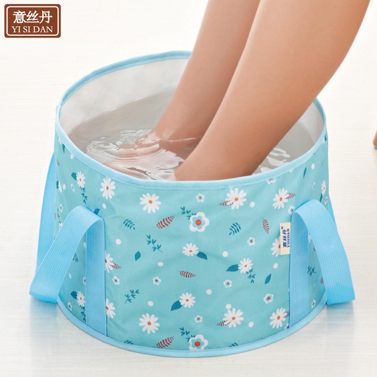 Bubble Foot Theorizer Portable Outdoor Folding Water Basin Women Travel Simple Folding Blister Feet Bag Dorm Bag Dorm Bucket