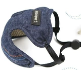 Джинсовые подтяжки с поводком, дышащий чокер, барсетка