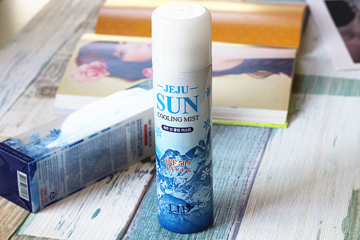 Kem chống nắng Hàn Quốc LID Ice Crystal Spray 150ml Body Isolation Sunscreen SPF50 + kem chống nắng dạng gel