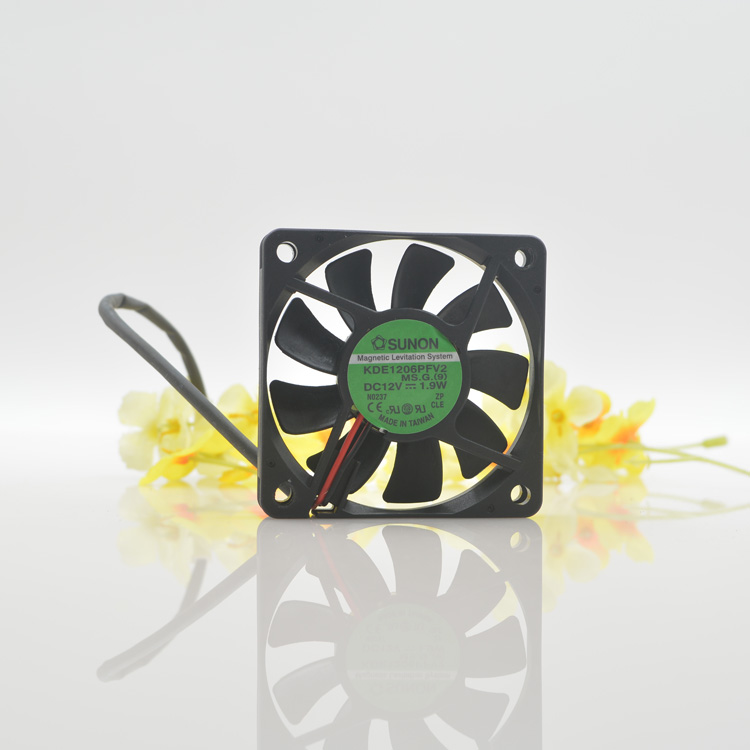 SUNON Jianquan KDE1206PFV2 6010 12V 1 9W 6cm cm 2-wire 3-wire cooling fan
