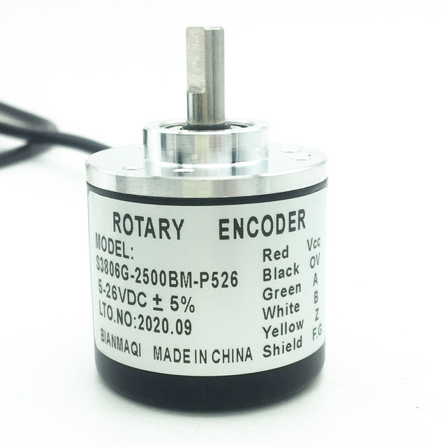 Photoelectric Rotary Encoder S3806G-360-500-600-1000-1024-2000-2500Bm-P526