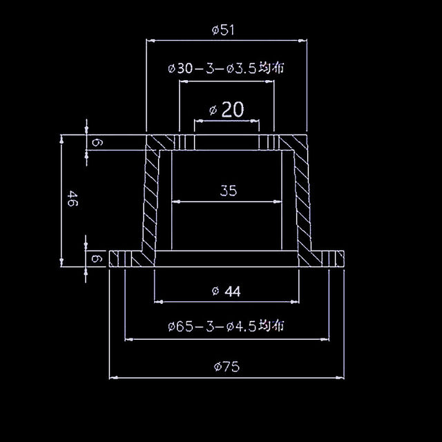 Encoder Fixed Mounting Bracket Made of Metal Die-Casting in One Piece, Sturdy and Durable, with a 20mm Optical Rotary Stop