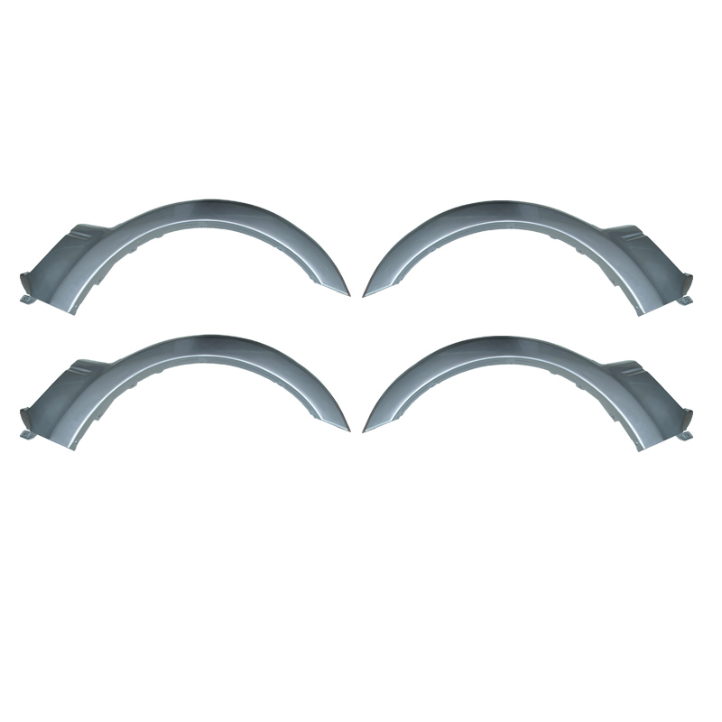 Adapted Mitsubishi PajeroV73V77 wheel brow external plate anti-squeegee anti-crash plate body large surround retrofit