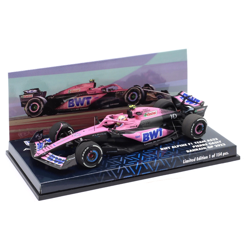 Special Offer 1/43 Galsy Gasly A523 2023 Mini Diecast 1/43 F1 Bahrain Grand Prix Limited Edition Special Offer 1/43 Galsy Gasly A523 2023 Mini Diecast 1/43 F1 Bahrain Grand Prix Limited Edition