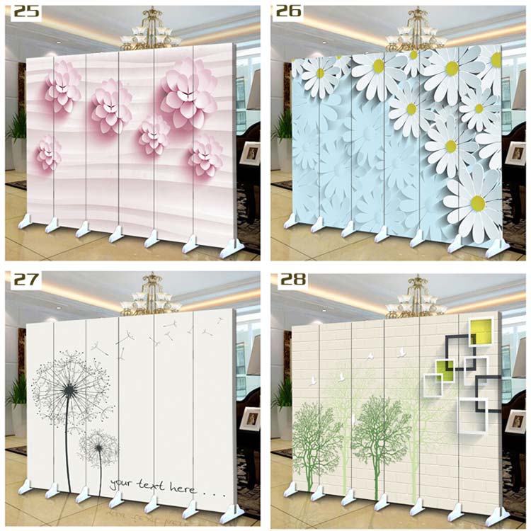 Màn hình gỗ phòng khách thời trang hiên nhà phân vùng khách sạn thẩm mỹ viện di động châu Âu màn hình gấp trang điểm cửa hàng nail Hàn Quốc - Màn hình / Cửa sổ tấm bình phong