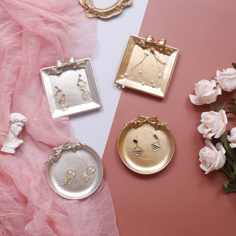 Vintage tray Nordic decoration shooting net red artifact photography ornament trinkets posing ins wind photo props