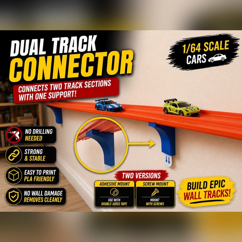 Hot Wheels Track Car Toy Wall Mount Accessories 1/64 Hot Wheels Alloy Car Track for Boys