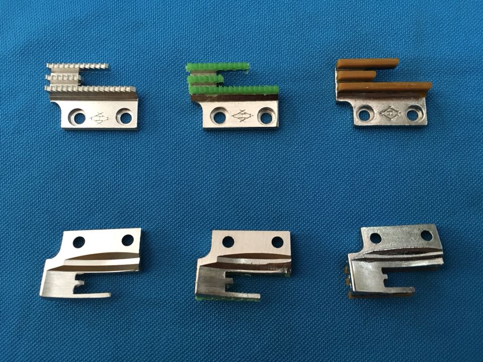 Sewing Machine Accessories Flatcar No marks B Gum Teeth Leather Unwoven Cloth Three Rows With Teeth Plastic Iron Send Cloth Teeth