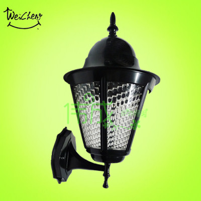 (1-047 Manufacturer direct sales) Big round head cap black press crypto indoor outdoor courtyard hotel wall lamp