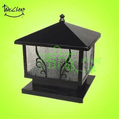 (2-027 Factory direct supply) Double knife flower European classic outdoor garden villa pillar lamp gate wall lamp