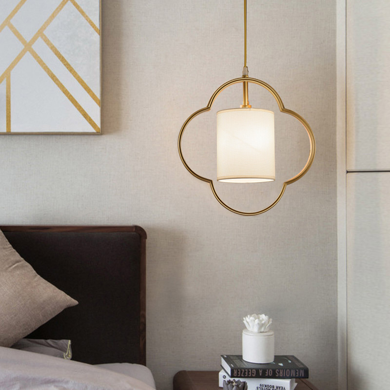 Single-head Lighting Lights Golden Creative Designer New Chinese Bedhead Chandler Porch Bar aisle