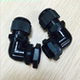 Cable waterproof thread rotary connector right angle elbow