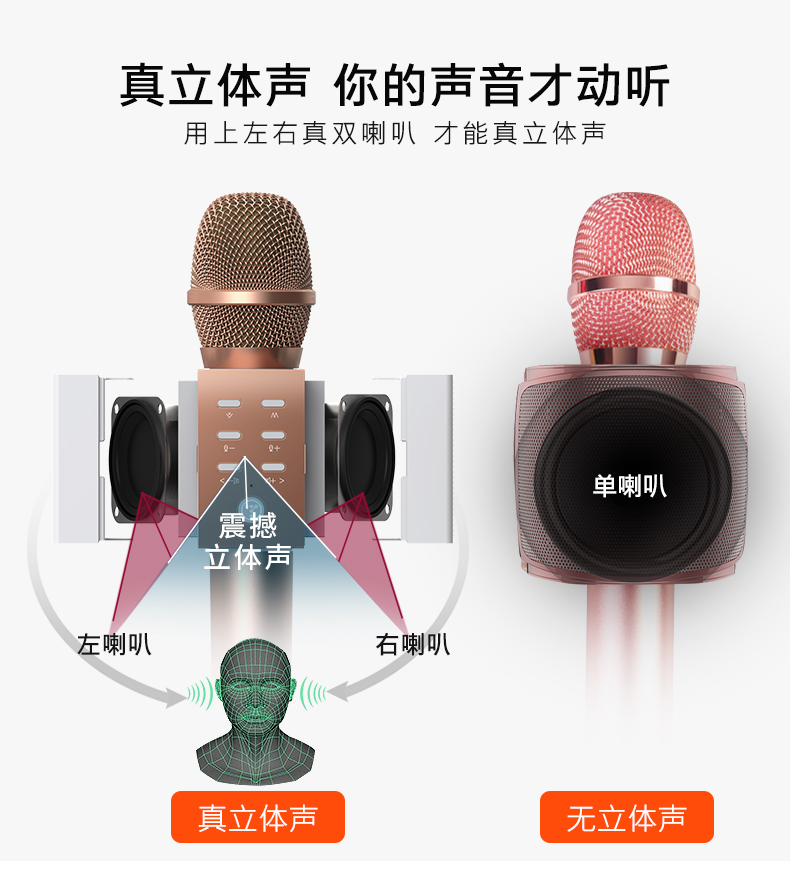 008 micrô điện thoại di động tất cả mọi người micrô hát hát nhân tạo không dây Bluetooth nhà đi kèm với âm thanh Ý tưởng từ khóa