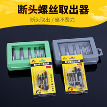 Faucet triangle valve cut-off head water pipe broken wire extraction device sliding screw broken screw screw Disconnector