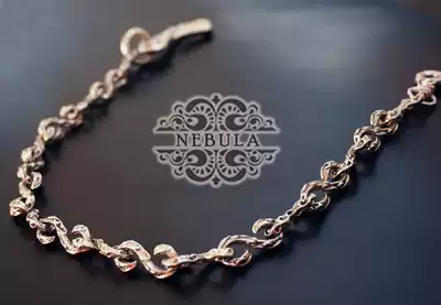 Handmade DIY exquisite dragon pattern totem S hook silver metal copper copper pants chain wallet chain wallet chain