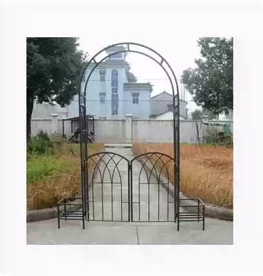 Iron Arch Flower Frame Wrought Arch Flower Frame Climbing Wrought Iron Arch Frame Wrought Iron Flower Frame With Door