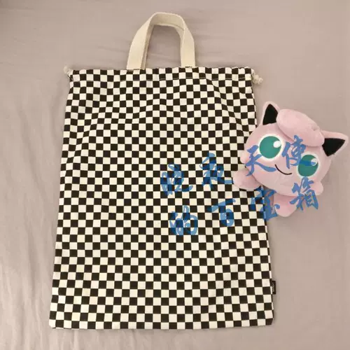 Vans, классические шахматы, сумка для хранения, экологичный тканевый мешок