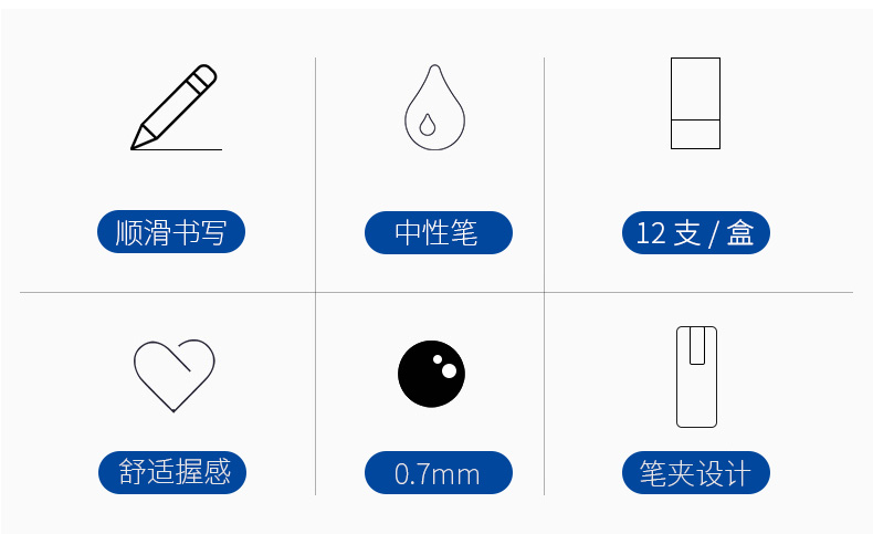 宝克中性笔pc1888签字笔 0.7mm 宝克中性笔pc1888签字笔 0.7mm