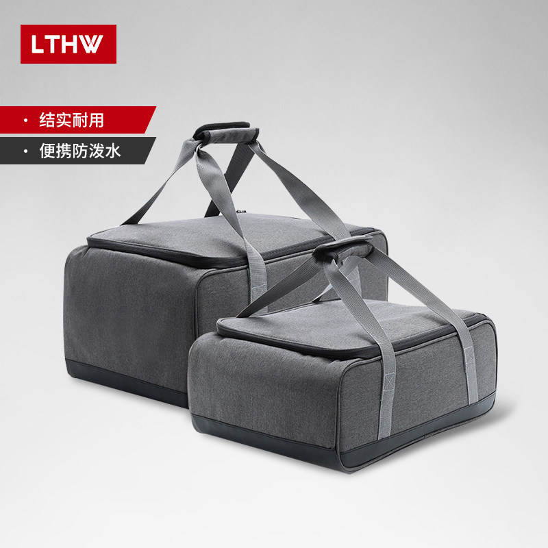 Self-driving picnic handbag outdoor card stove storage bag camping convenient camping bag tableware anti-collision bag
