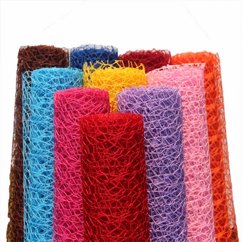 4 5m colour cloth mesh yarn nursery hanging decoration door curtain hanging decoration wall paste background material handmade yarn mesh cloth