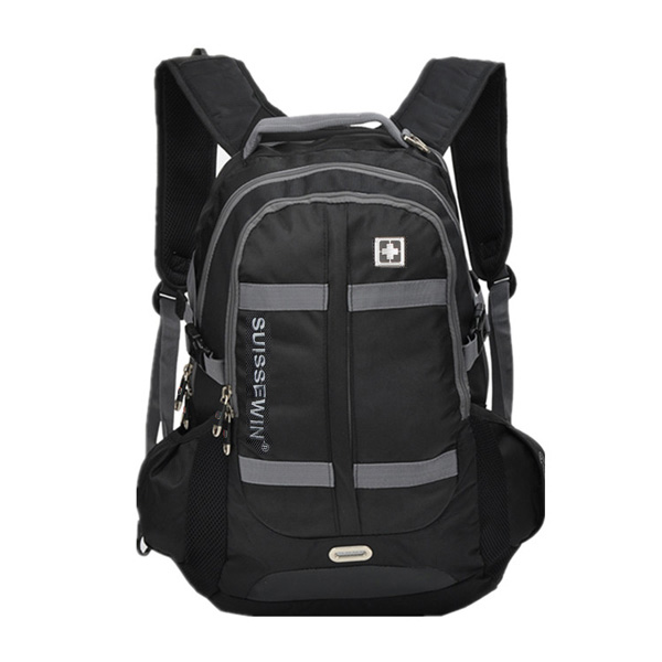 Swiss Army knife bag waterproof nylon cloth business computer package male large capacity backpack junior high school students bag