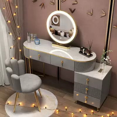 2021 new product light luxury dressing table Bedroom small apartment modern simple net red ins wind advanced storage cabinet