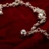 Dân Tộc Cổ Phong Cách Handmade Đồ Nư Thủ Công Cỏ Bốn Lá Bạc Nguyên Chất 99 Chuông Bạc Vòng Chân Nguyên Bản Trang Sức Có Giấy Chứng Nhận Vòng chân