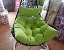 Maple Leaf Nacelle Cushion Moon Shaped Hanging Chair Cushion Bird Nest Back Cushion Customizable Size Color Orange Cushion