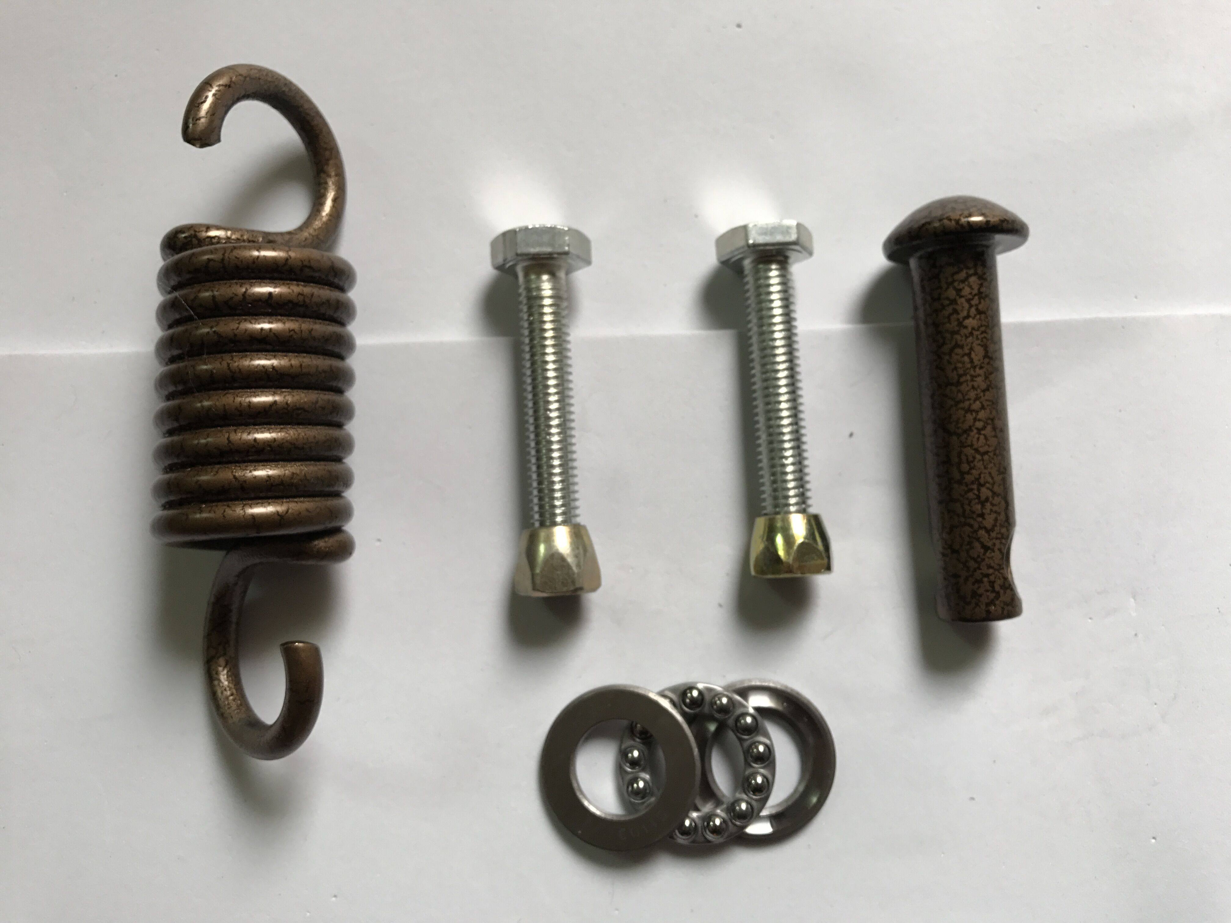 Hanging basket spring hook rattan chair lounge chair hanging chair hammock latch rocking chair swing screw hanging chair accessories muffler