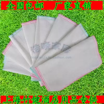 Thickened gauze dish cloth absorbent cloth does not stick to oil and does not lose hair cleanser wholesale single piece
